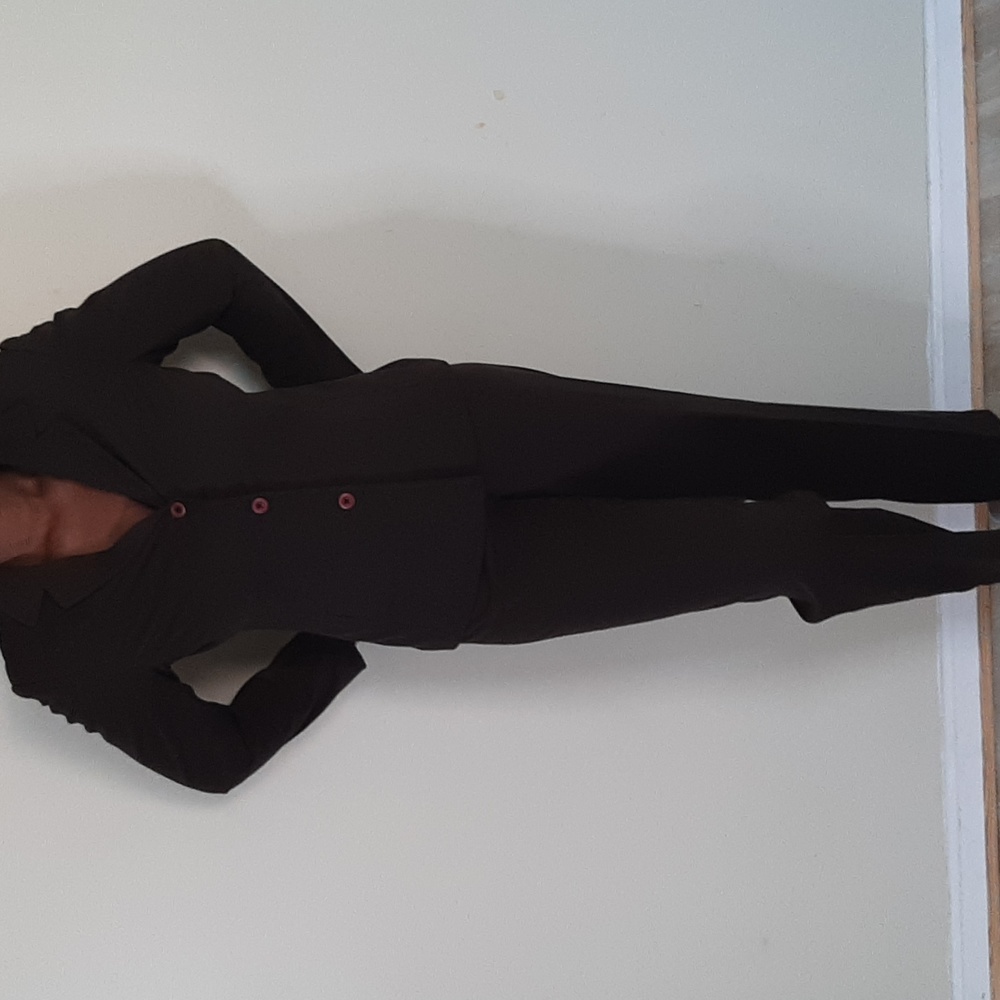 EUC Rafaella brown pant suit